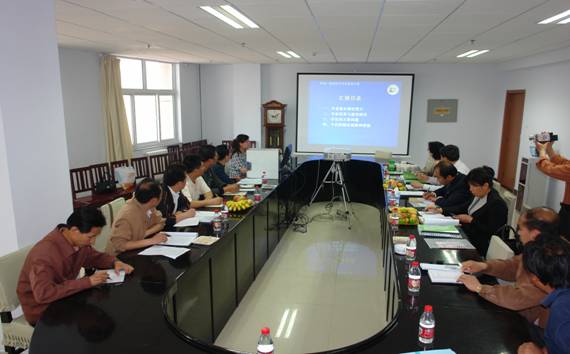 省教育廳專家組到我院考察評估示范專業