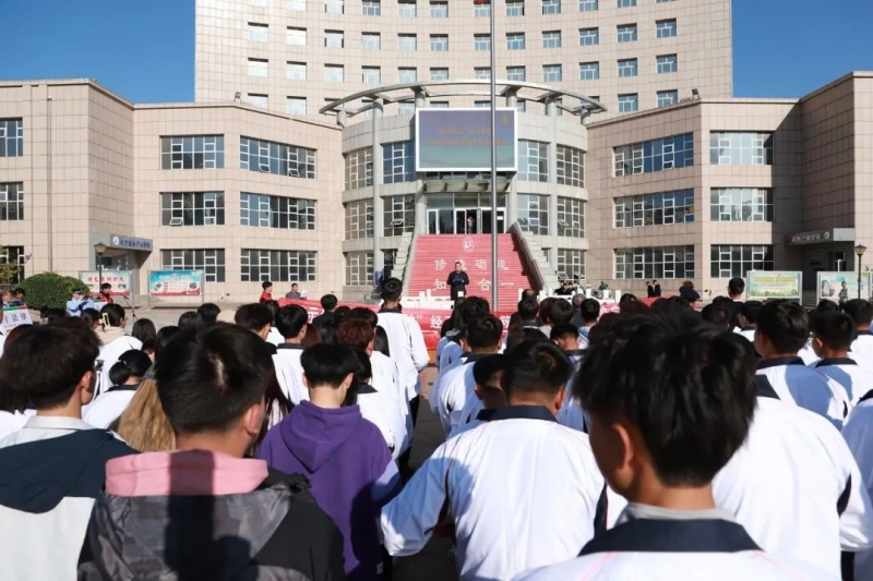 我院與經開區聯合開展反邪教警示教育進高校活動