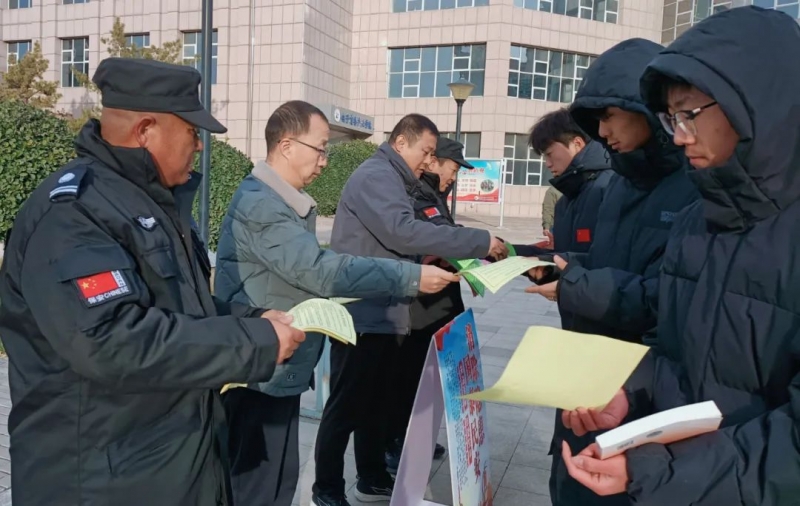 我院開展消防安全宣傳