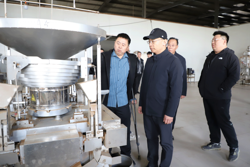 院長王立軍赴涿鹿縣礬山鎮調研座談