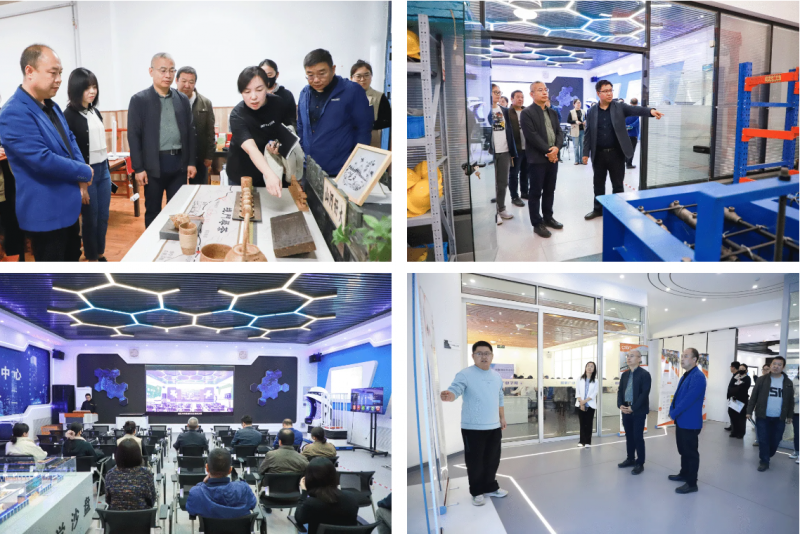 院長王立軍參觀我院校企合作成果展示