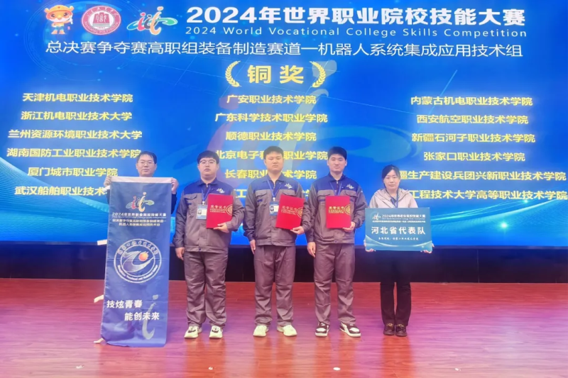爭一流 當冠軍 | 我院師生再奪2024年世界職業院校技能大賽銅獎