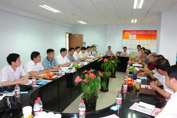 徐州建筑職業(yè)技術(shù)學(xué)院領(lǐng)導(dǎo)班子到我院學(xué)習(xí)考察