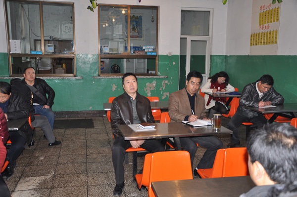 學院領導深入后勤管理處進行調研