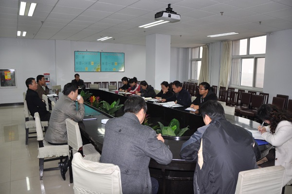 學院領導深入組織人事處進行調研