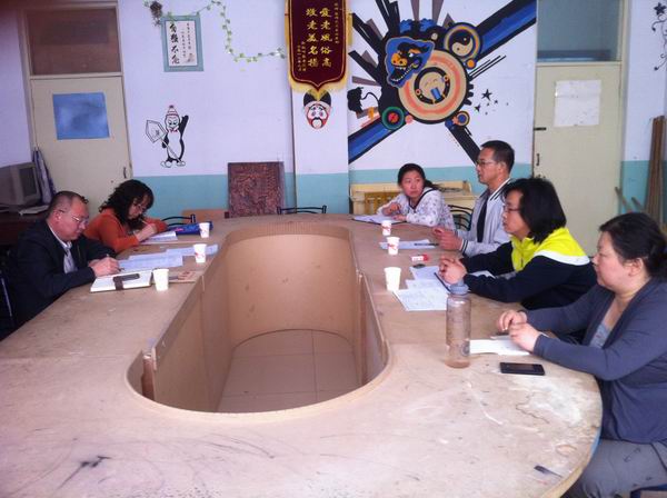 常務副院長楊瑞輝到裝飾藝術系調研