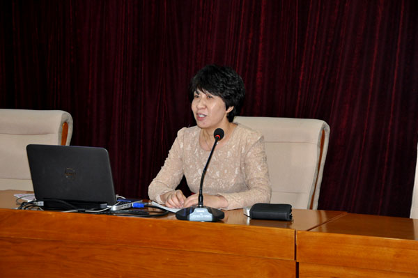 學院舉辦培育和踐行社會主義核心價值觀報告會