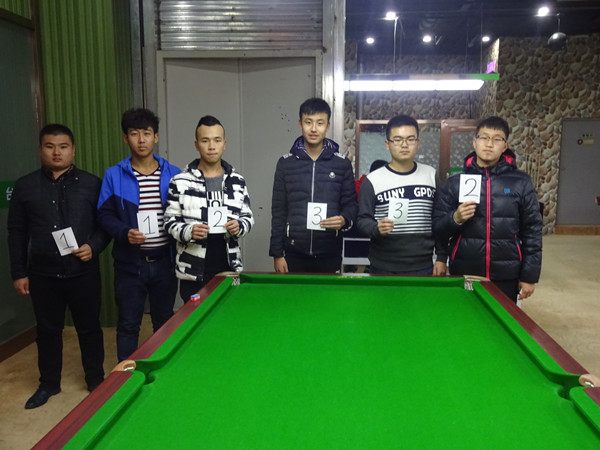 汽車工程系舉辦“新生杯”桌球友誼賽