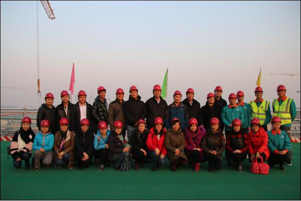 我院教師參觀北京新機場項目