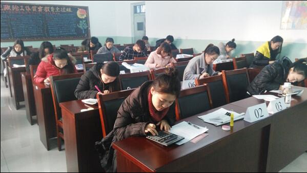 經濟管理系舉辦“會計手工”職業技能大賽