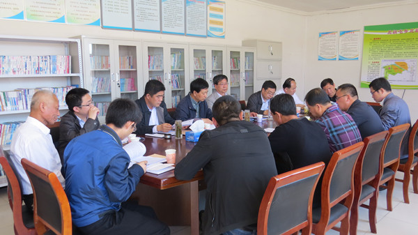 市人大主任李建舉赴萬全區北新屯村調研