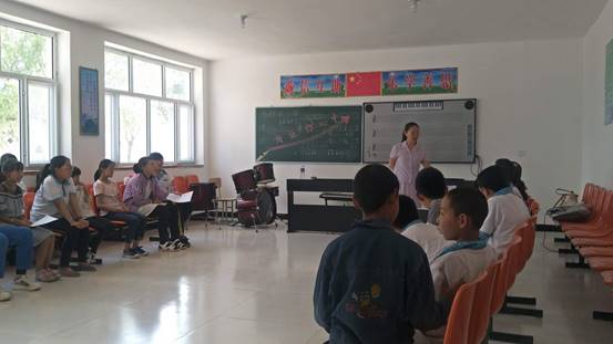 我院派出骨干教師赴北新屯小學開展支教工作