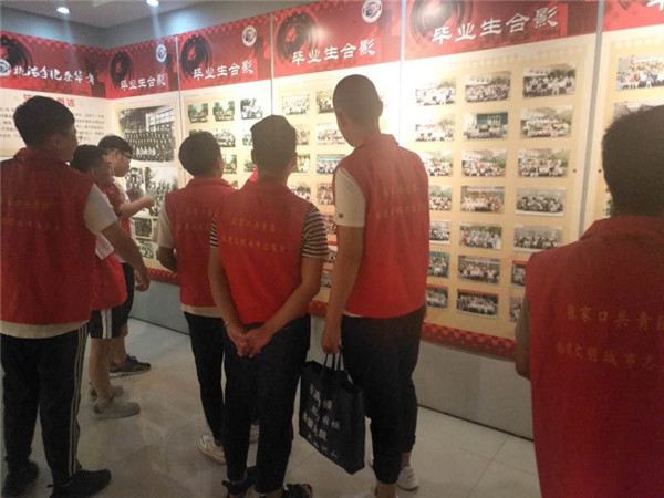 信息系、土木系開展迎七一“銘記校史，繼往開來”主題團日活動