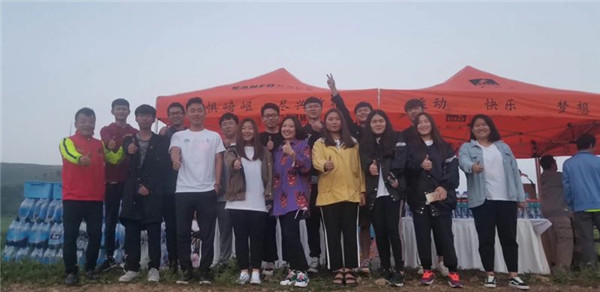 信息系、經管系志愿者助力崇禮168越野賽