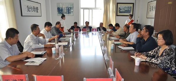 省委高校工委工作組來我院檢查指導工作