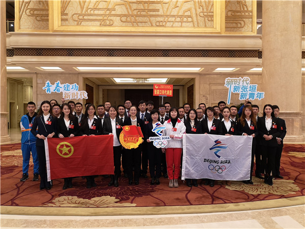 我院青年教師代表參加省第十五次團代會