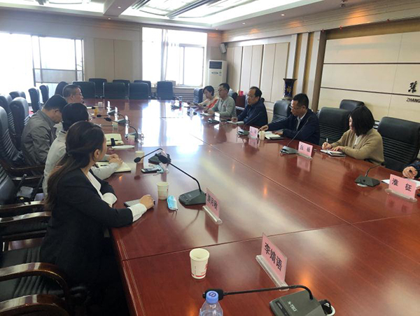 常務副院長李煒杰帶隊赴張家口新聞傳媒集團參觀交流