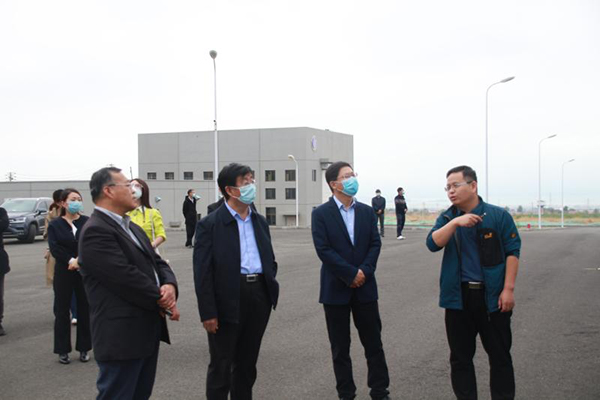 黨委書記馮印濤帶隊赴懷來國家新型工業化產業示范基地考察調研