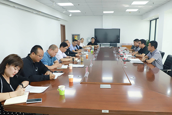 院長王立軍會見精誠工科日照底盤總經理龐建勇一行