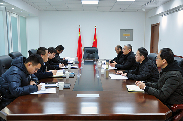 院長王立軍會見華為技術有限公司相關負責人