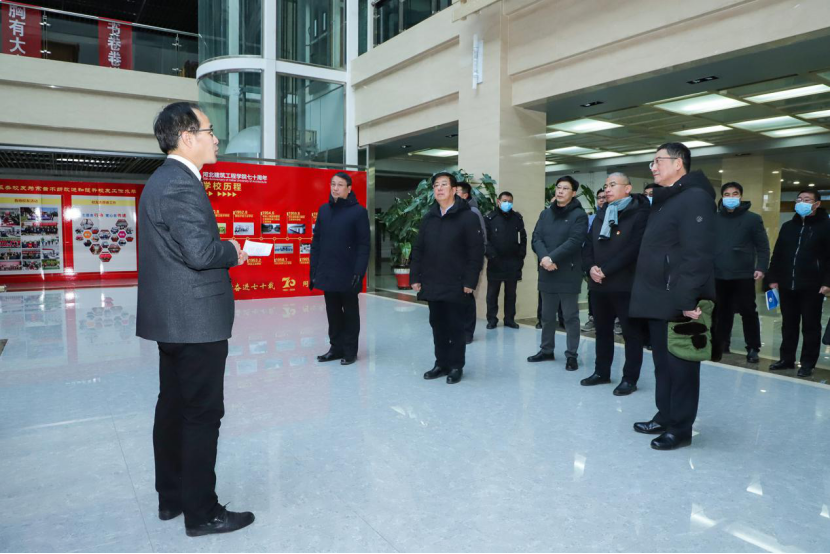 學(xué)院領(lǐng)導(dǎo)率隊(duì)赴河北建筑工程學(xué)院學(xué)習(xí)考察