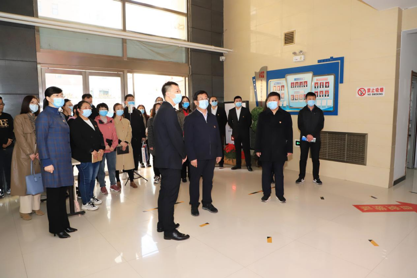 黨史學習教育 傳承紅色基因 黨委書記馮印濤與黨員干部參觀紅色革命教育基地