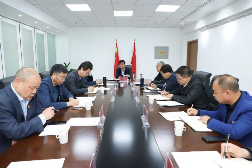 黨委書記馮印濤主持召開學院黨委會議