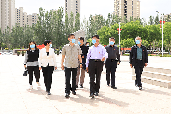 省教育廳督導組對我院招生考試安全、黨史學習教育及學生疫苗接種等多項工作進行督導檢查