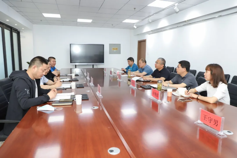 院長王立軍會見中糧工程裝備(張家口)有限公司常務副總經理胡建軍