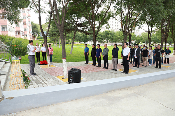 學(xué)院校園西側(cè)道路拓寬工程正式竣工