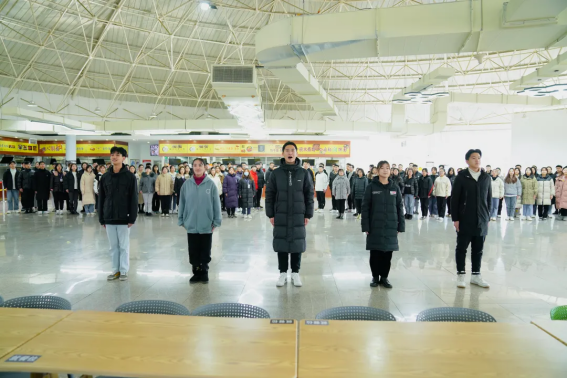 共迎冰雪之約，共赴美好未來——我院參與奧運(yùn)賽事期間重點文化活動師生排練側(cè)記（一）