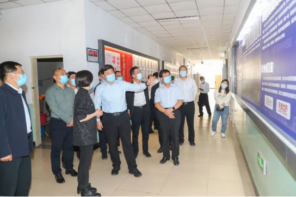 市委書記趙文鋒到我校調研督導秋季學期開學疫情防控及學校建設等工作